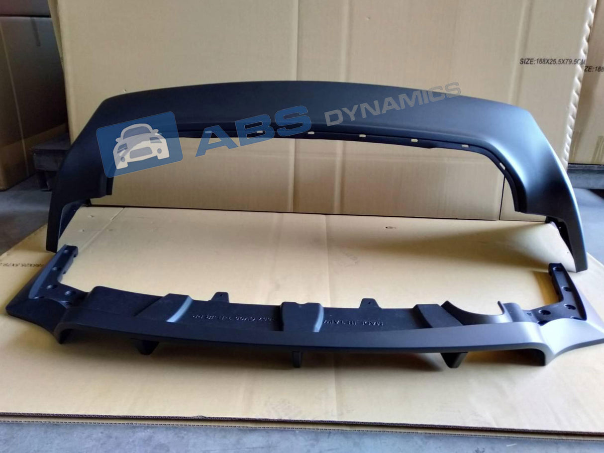 06-11 Honda Civic 4dr JDM Type-R Rear Bumper with Diffuser J's Style Unpaint Plastic