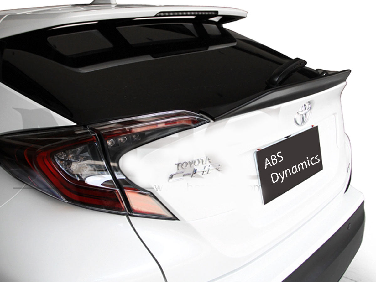 18-20 TOYOTA JDM CHR CH-R 5DR TR M1 SMALL REAR TRUNK SPOILER WING W/ABS UNPAINT