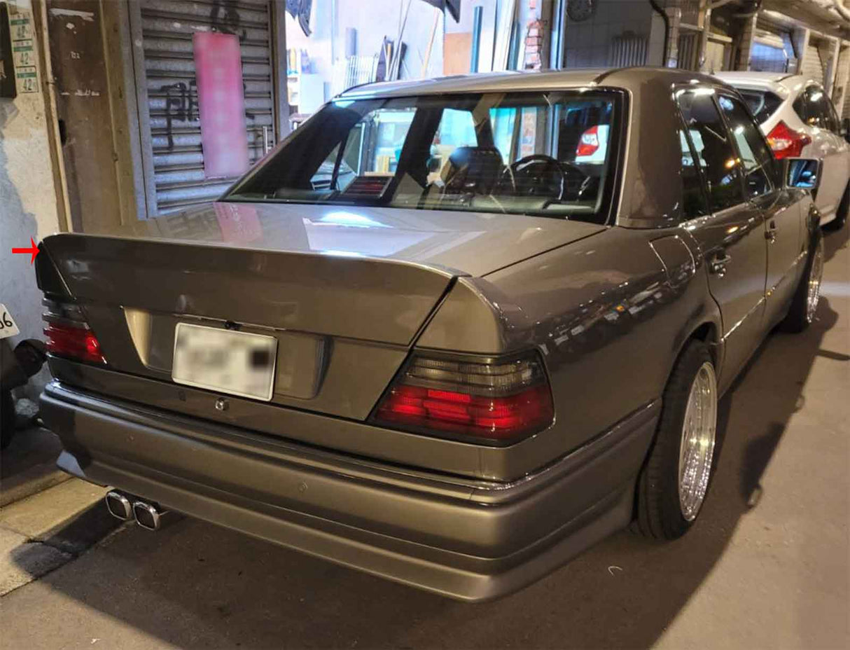 86-97 MERCEDES W124 SEDAN 2.0 AMG STYLE REAR SPOILER 3PCS