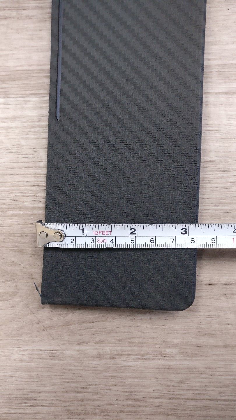 UNIVERSIAL SIDE SKIRT PANEL FLAT CS STYLE SIDE SKIRT UNDER PANEL EXTENSION 78.5 INCH CARBON PRINT 2PCS