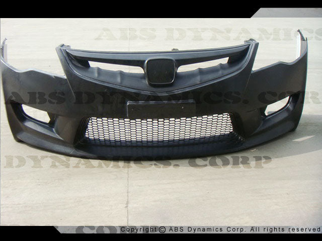 06-11 HONDA CIVIC 4D JDM TYPE-R FRONT BUMPER COVER W/GRILL (PP)