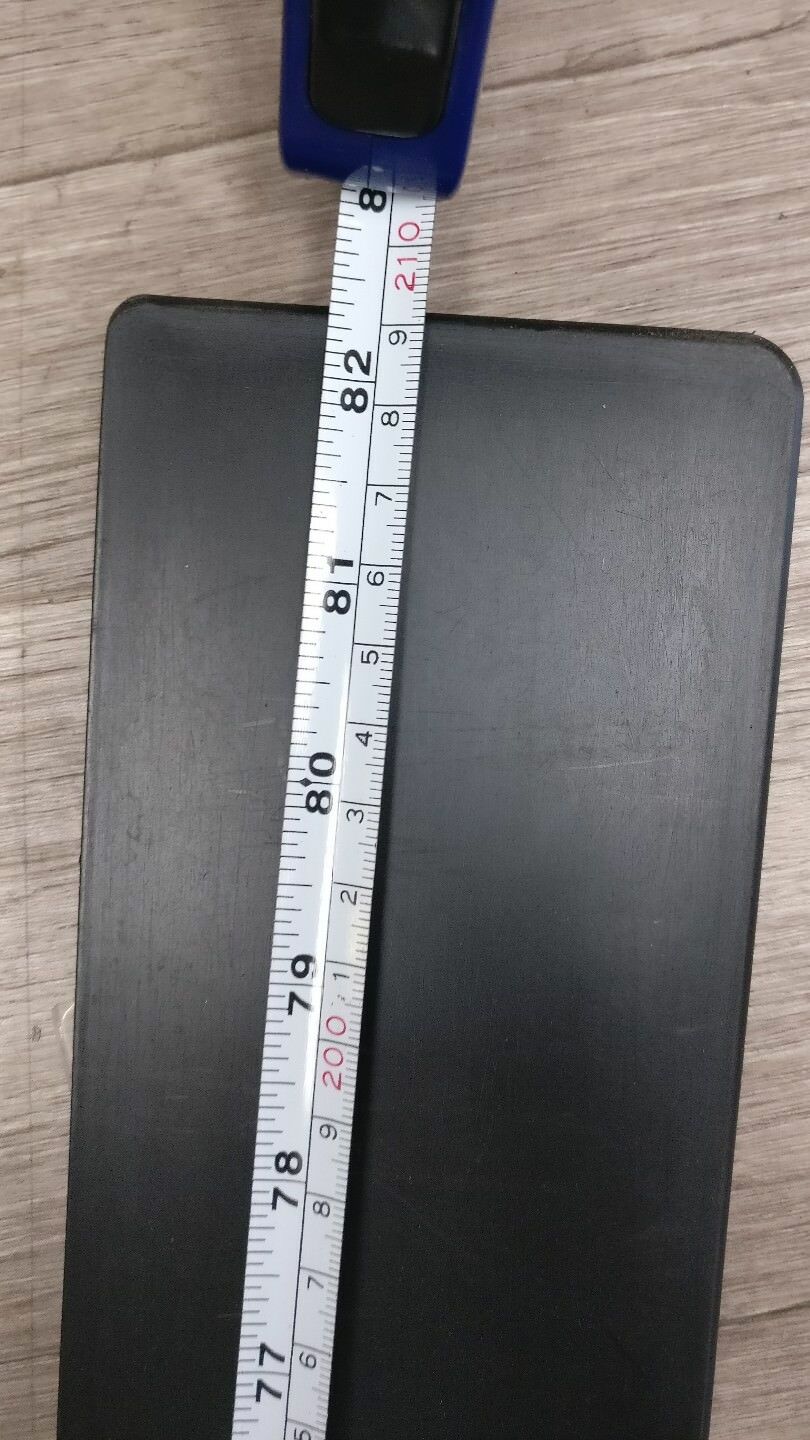 UNIVERSAL SIDE SKIRT PANEL BOTTOM LINE FLAT STYLE SIDE SKIRT EXTENSION 82.5X3.5"” BLACKK