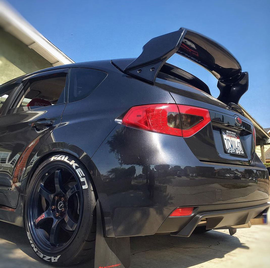 08-14 SUBARU IMPREZA WRX STI VR-STYLE REAR HATCH TRUNK SPOILER ABS PLASTIC