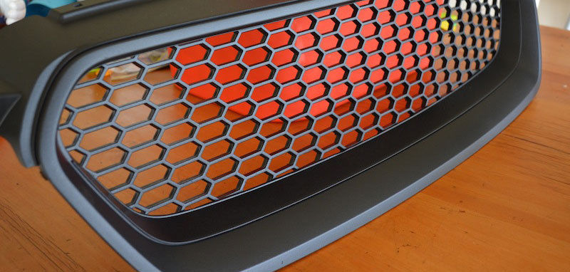 UNIVERSAL ABS PLASTIC RACING HONEYCOMB MESH GRILL SHEET 47X15.6"