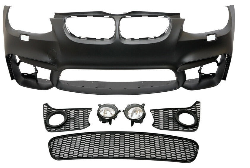 2011-2013 BMW E92 LCI 2D M4 STYLE FRONT BUMPER COVER PP W/ FOGLIGHT
