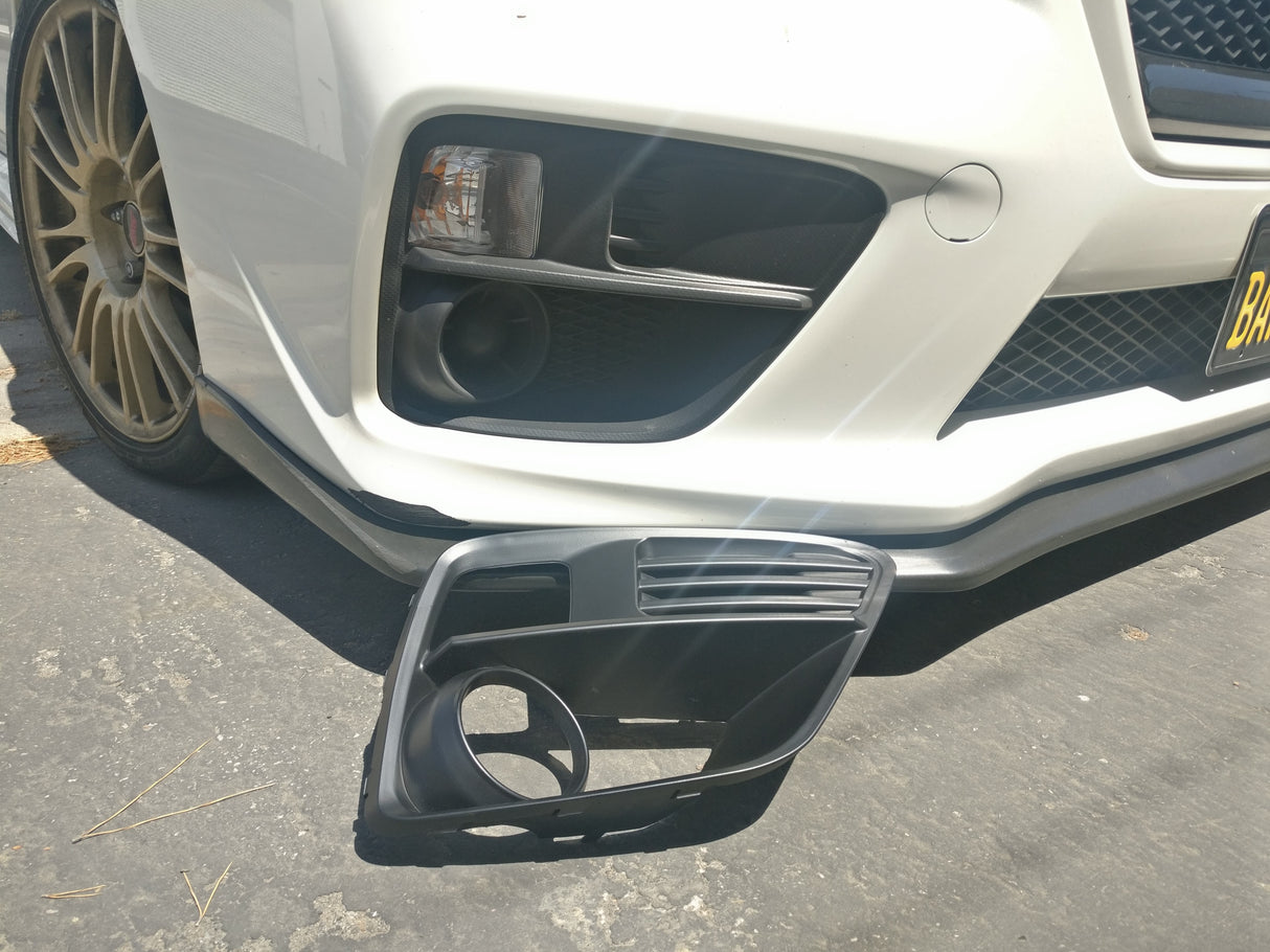 15-17 SUBARU WRX STI JDM FOGLIGHT AIR DUCT COVER 2PCS