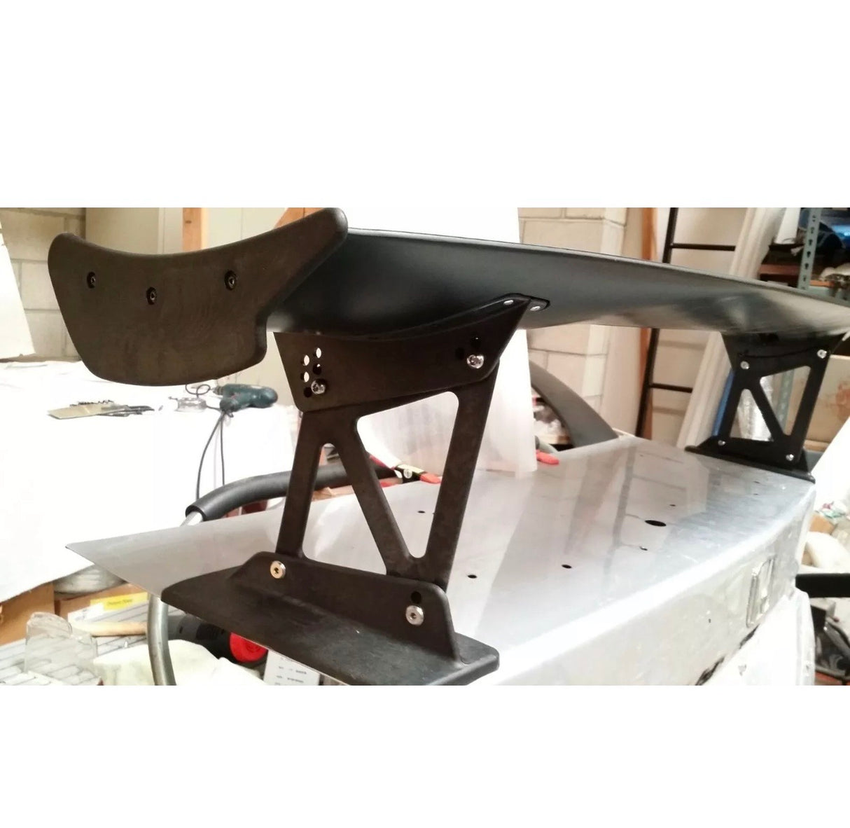 06-11 HONDA CIVIC 4DR J’S 154cm TYPE GT BLACK STYLE TRUNK REAR GT WING BOOT SPOILER PLASTIC