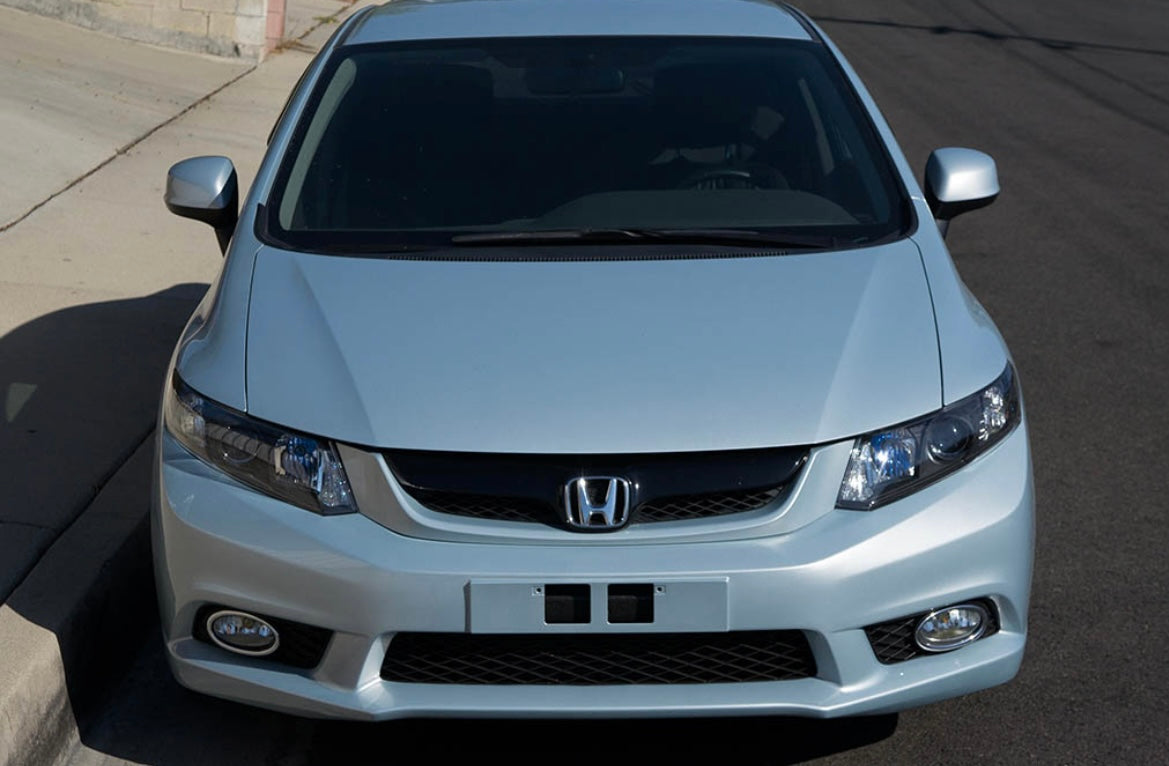 12-15 HONDA CIVIC 4DR ASIA VERSION OEM FRONT BUMPER WITH CENTER MESH