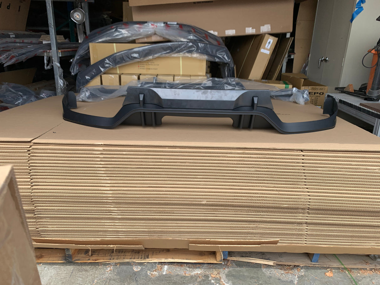 16-20 HONDA CIVIC 10 GEN 2D ALL TYPE-R STYLE REAR DIFFUSER PP UNPAINT