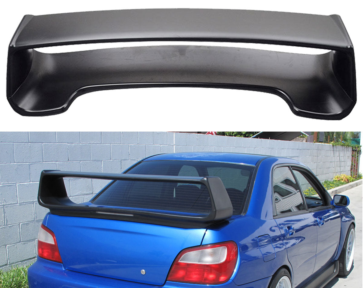02-07 SUBARU IMPREZA WRX STI STYLE TRUNK SPOILER ABS