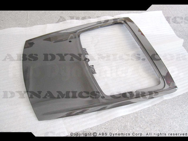 05-12 Porsche Cayman S OE Rear Trunk Lid Cover replacement (Carbon Fiber)