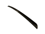 UNIVERSAL TRUNK LIP SPOILER PLASTIC BLACK
