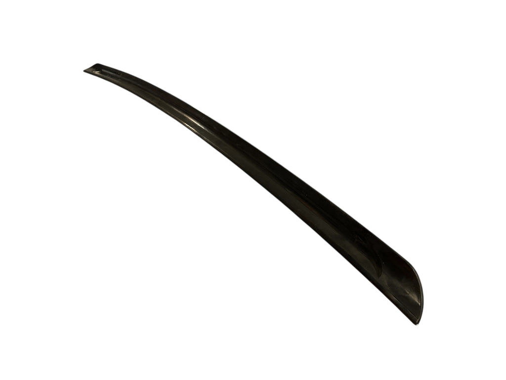 UNIVERSAL TRUNK LIP SPOILER PLASTIC BLACK