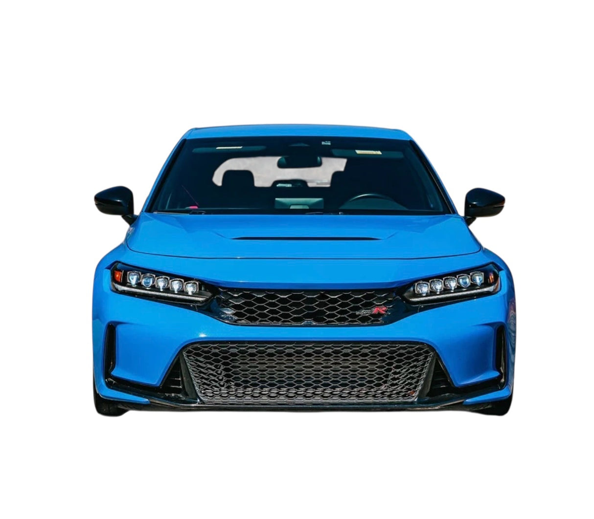 22-25 Honda Civic / Type R LED Projector Headlights - Alpha-Black AlphaRex (NOVA-Series)