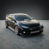 17-21 HONDA CIVIC TYPE-R FK8 SPOON STYLE FRONT BUMPER PP PLASTIC