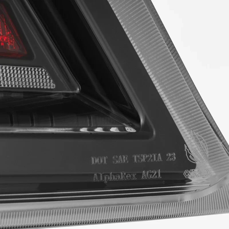 2022-2025 Toyota GR86/2022-2025 Subaru BRZ LED Tail Lights AlphaRex (LUXX-Series)  - Alpha-Black