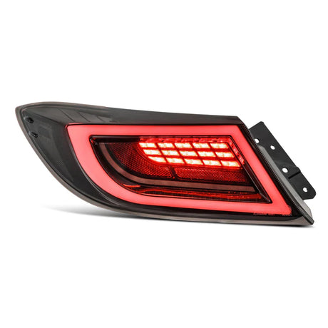 2022-2025 Toyota GR86/2022-2025 Subaru BRZ LED Tail Lights AlphaRex (LUXX-Series)  -Black Smoke