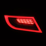 2022-2025 Toyota GR86/2022-2025 Subaru BRZ LED Tail Lights AlphaRex (LUXX-Series)  -Black Smoke