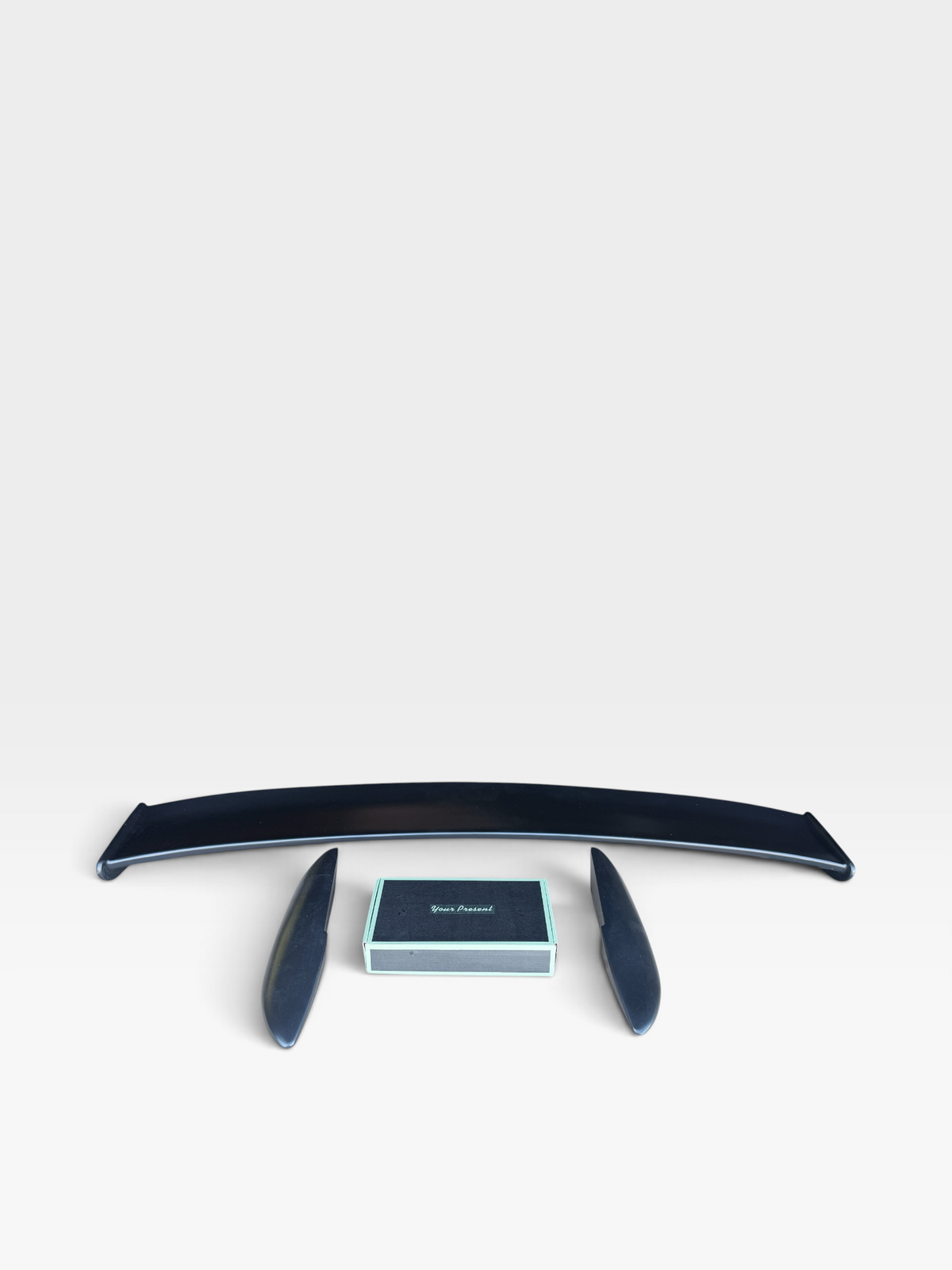 06-11 HONDA CIVIC 4DR TYPE-R MUGEN WING SPOILER PLASTIC MATTE BLACK
