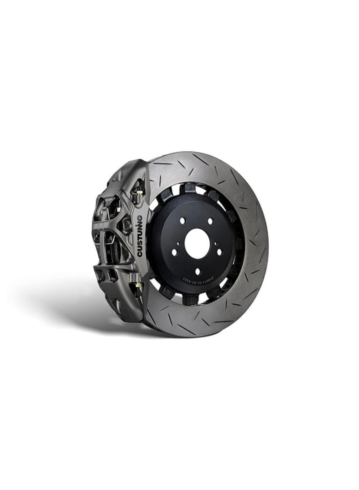 20-25 TESLA M/Y 6 Front Piston & Disc Upgrade package (Red Color) by Custuning (Copy)