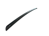 UNIVERSAL TRUNK LIP SPOILER PLASTIC BLACK