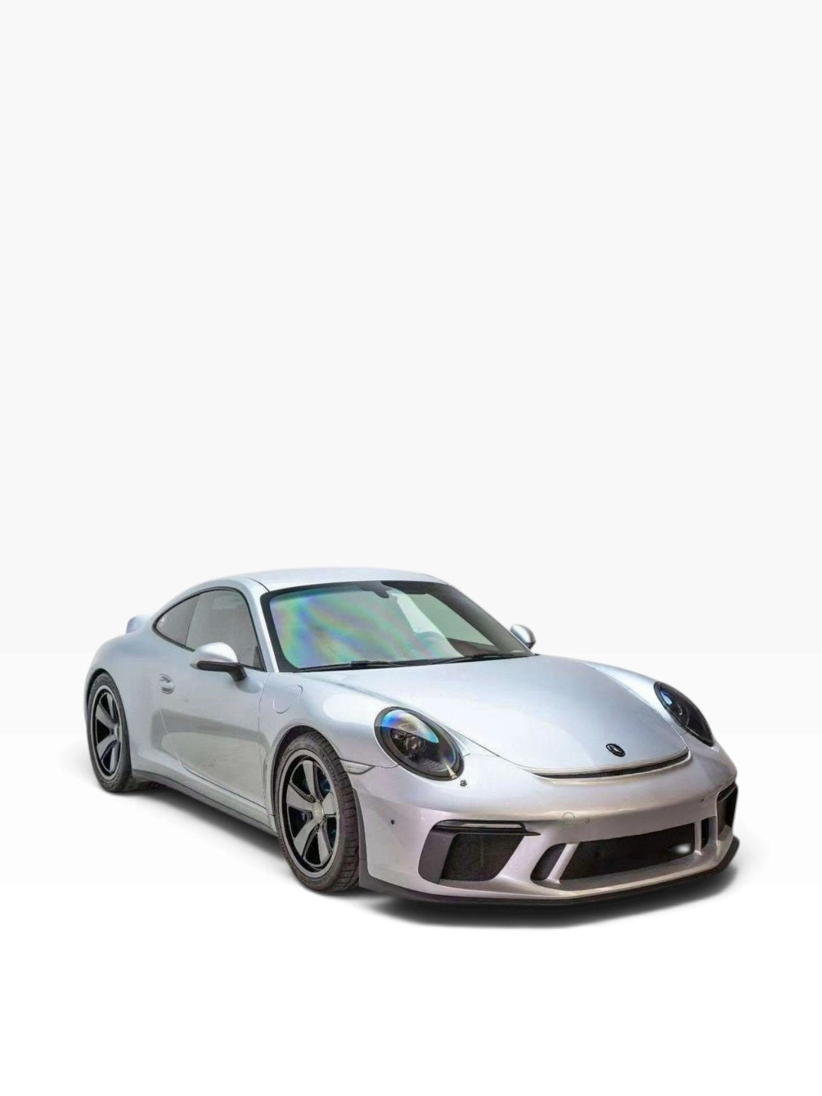 For 2012-2019 Porsche 991 991.2 GT3 Style Front Bumper (with Headlight Washer Holes and DRL)