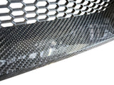 03-07 SCION XB T2 STYLE GRILL WITH ROUND FOGLIGHT OPENING ABS PLASTIC CARBON FIBER