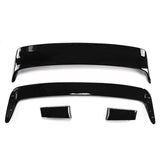92-98 BMW E36 M3 LTW STYLE REAR TRUNK SPOILER PLASTIC GLOSS BLACK
