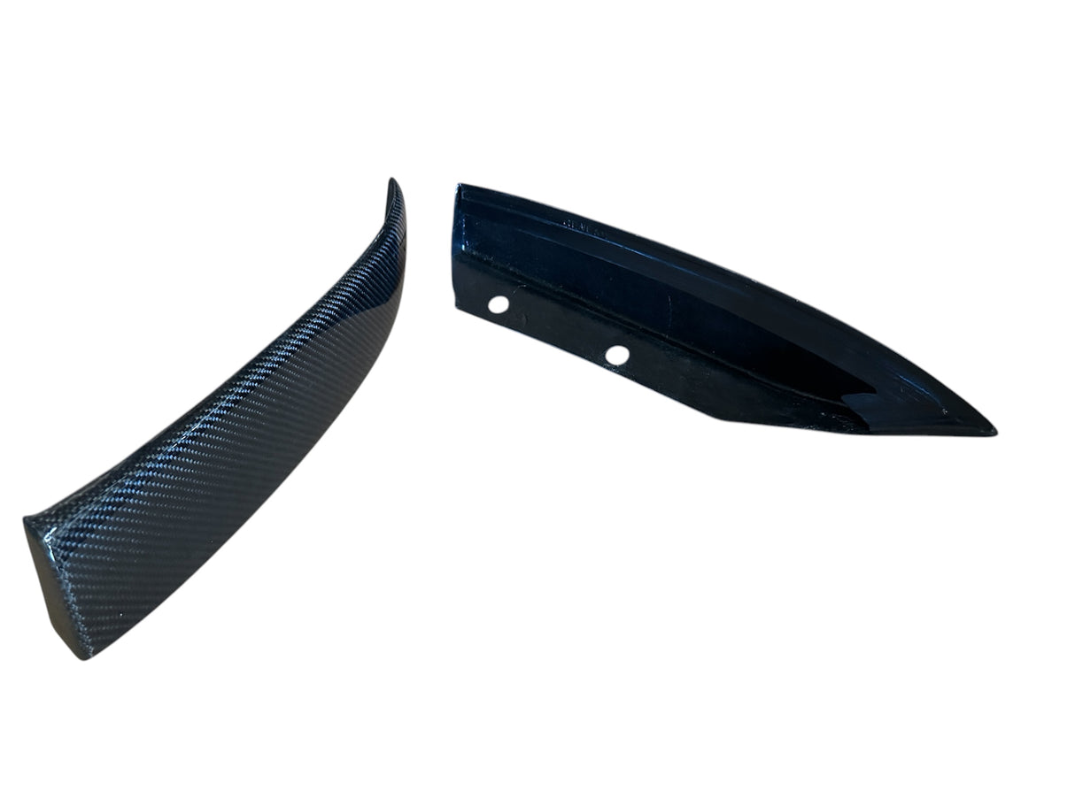 09-10 GENESIS 2D H1 STYLE REAR APRONS/ LIPS CARBON FIBER