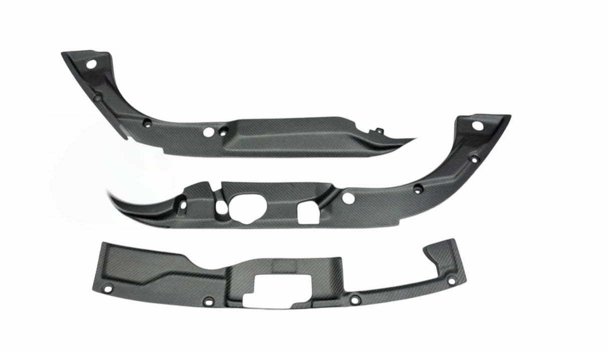 23-25 Honda Civic Type R (FL5) Radiator Cooling Plate (Dry Carbon Fiber - Matte)