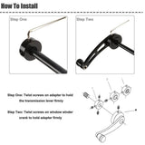 88-00 HONDA CIVIC Window Winder Crank Car Manual Door Handle Knob Set