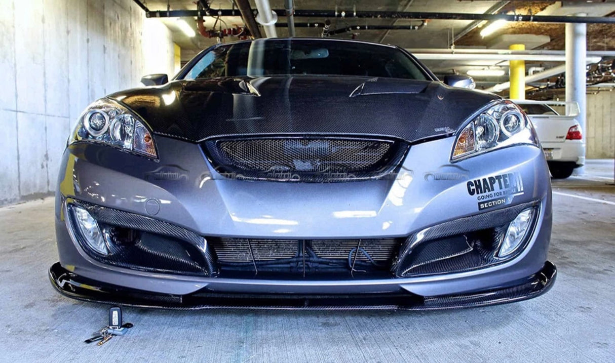 09-11 HYUNDAI GENESIS 2D RS STYLE LIPS FIBER GLASS