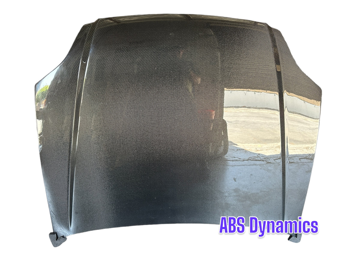 99-00 Honda Civic Hood Oem Style (carbon)
