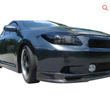 04-10 Scion TC P2 STYLE FRONT BUMPER LIP SPOILER CARBON FIBER 1PC