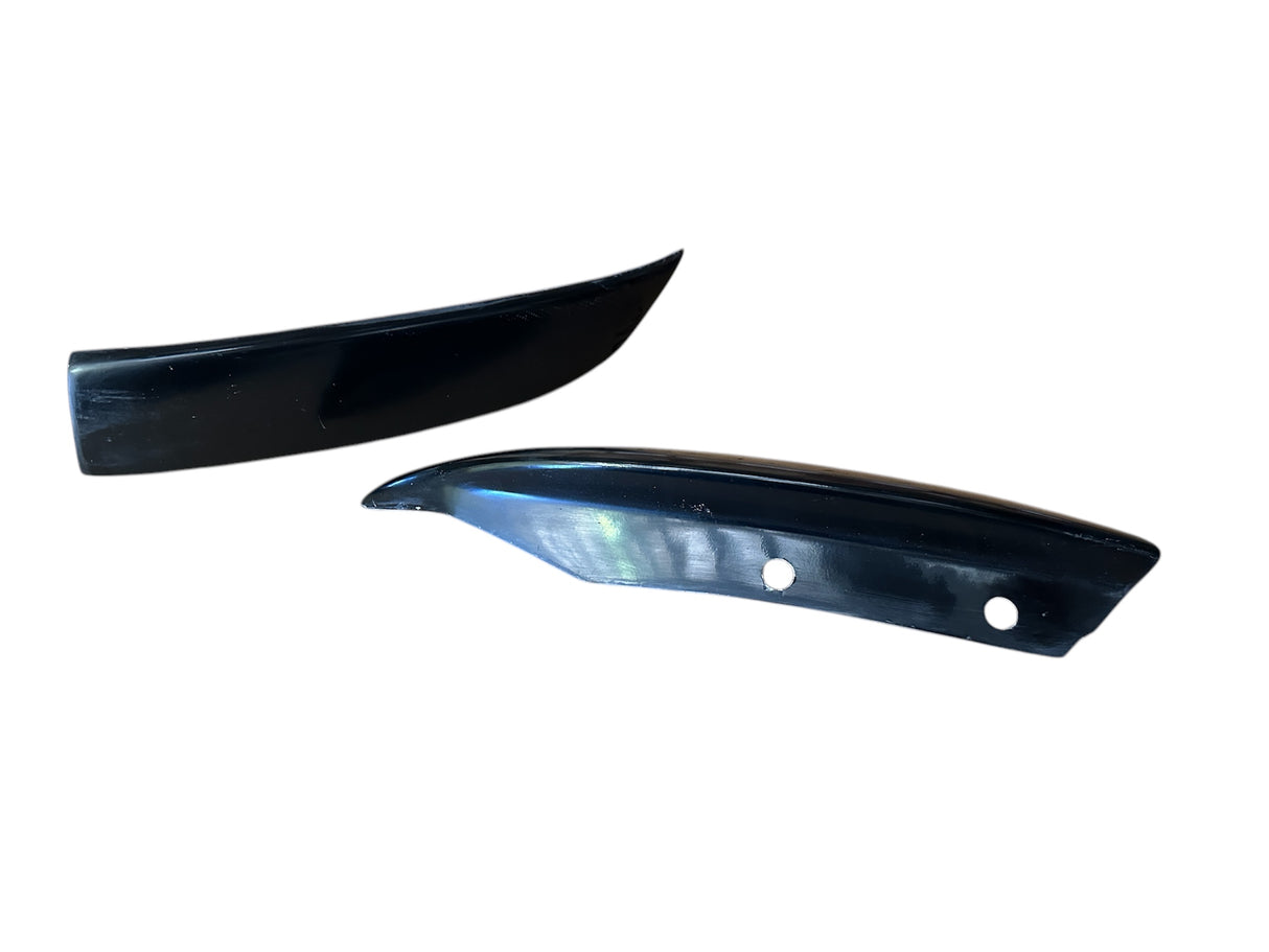 09-10 GENESIS 2D H1 STYLE REAR APRONS/ LIPS FIBER GLASS