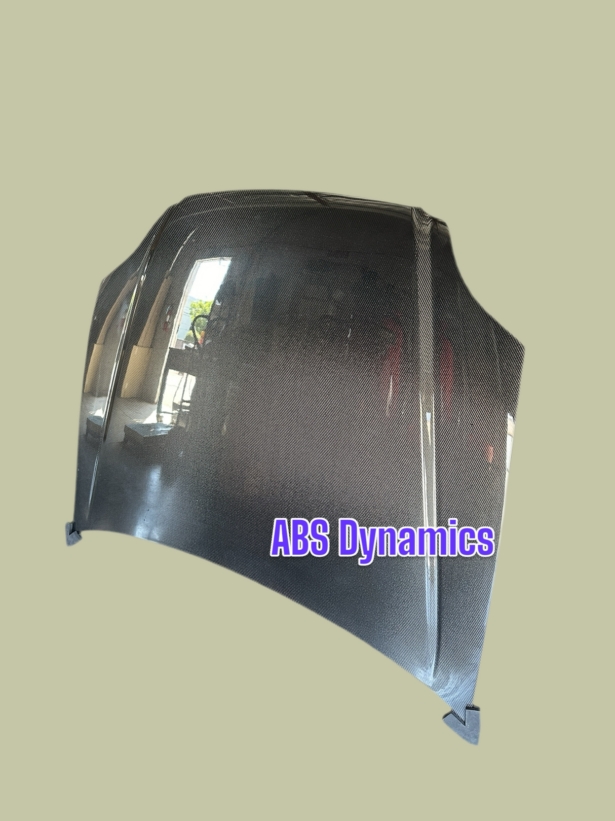 99-00 Honda Civic Hood Oem Style (carbon)