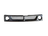 03-07 SCION XB T2 STYLE GRILL WITH ROUND FOGLIGHT OPENING ABS PLASTIC CARBON FIBER