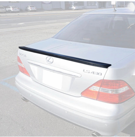 01-06 Lexus LS430 B Style Rear Trunk Spoiler unpaint (PU)