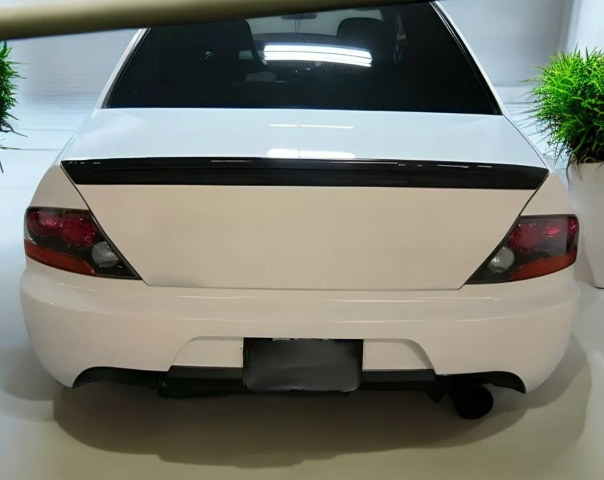 03-06 MITSUBISHI EVOLUTION EVO 8/ EVO 9 TYPE B DUCK TAIL TRUNK SPOILER FRP For wingless