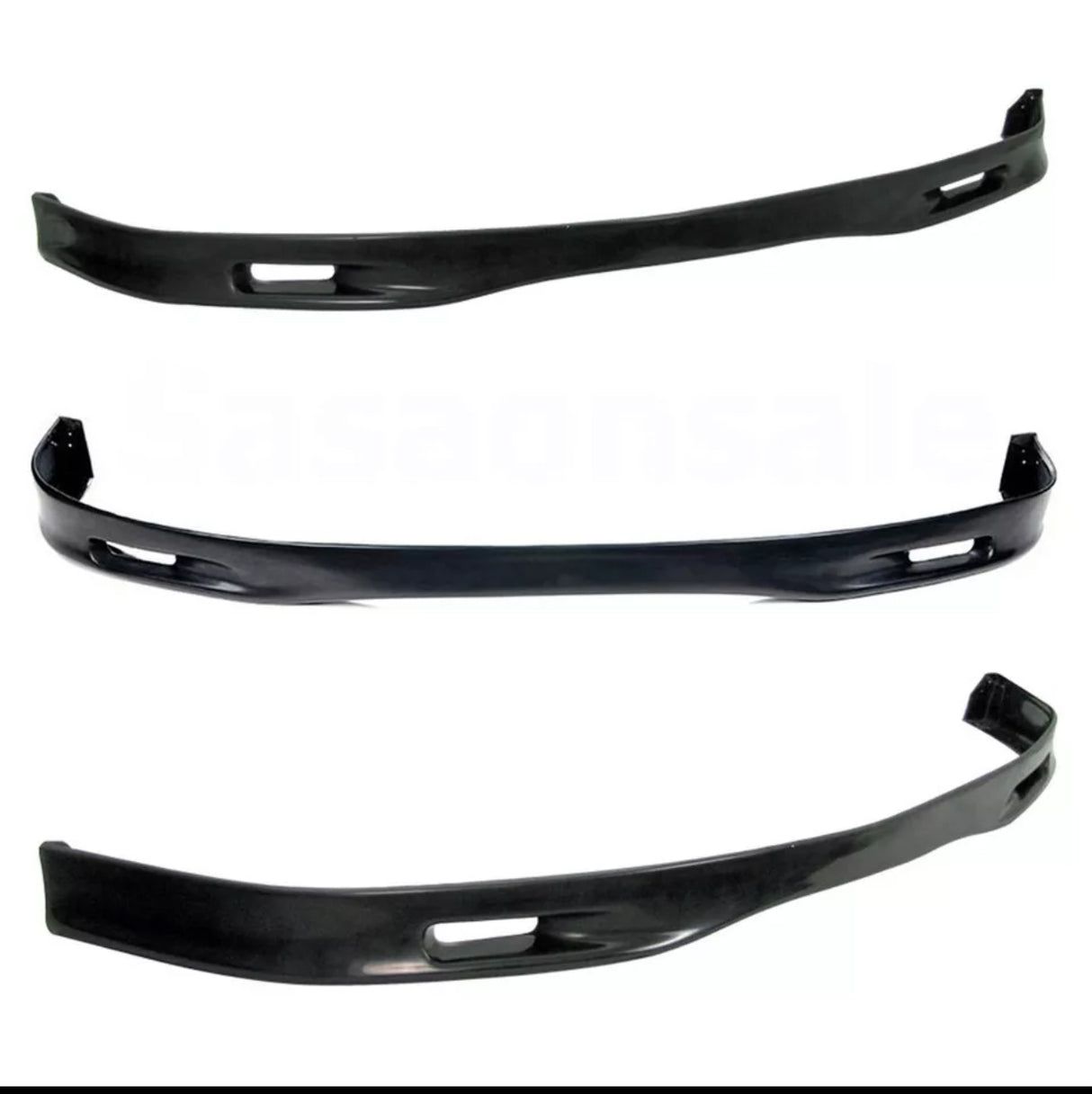 99-00 HONDA CIVIC EK 2/3/4DR SPOON STYLE FRONT LIP PU UNPAINT