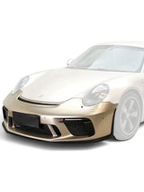 For 2012-2019 Porsche 991 991.2 GT3 Style Front Bumper (with Headlight Washer Holes and DRL)