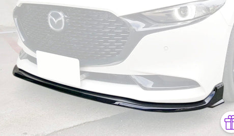 19-24 Mazda 3 Hatchback Sedan 4dr CK-Style Front Lip (ABS) Unpaint