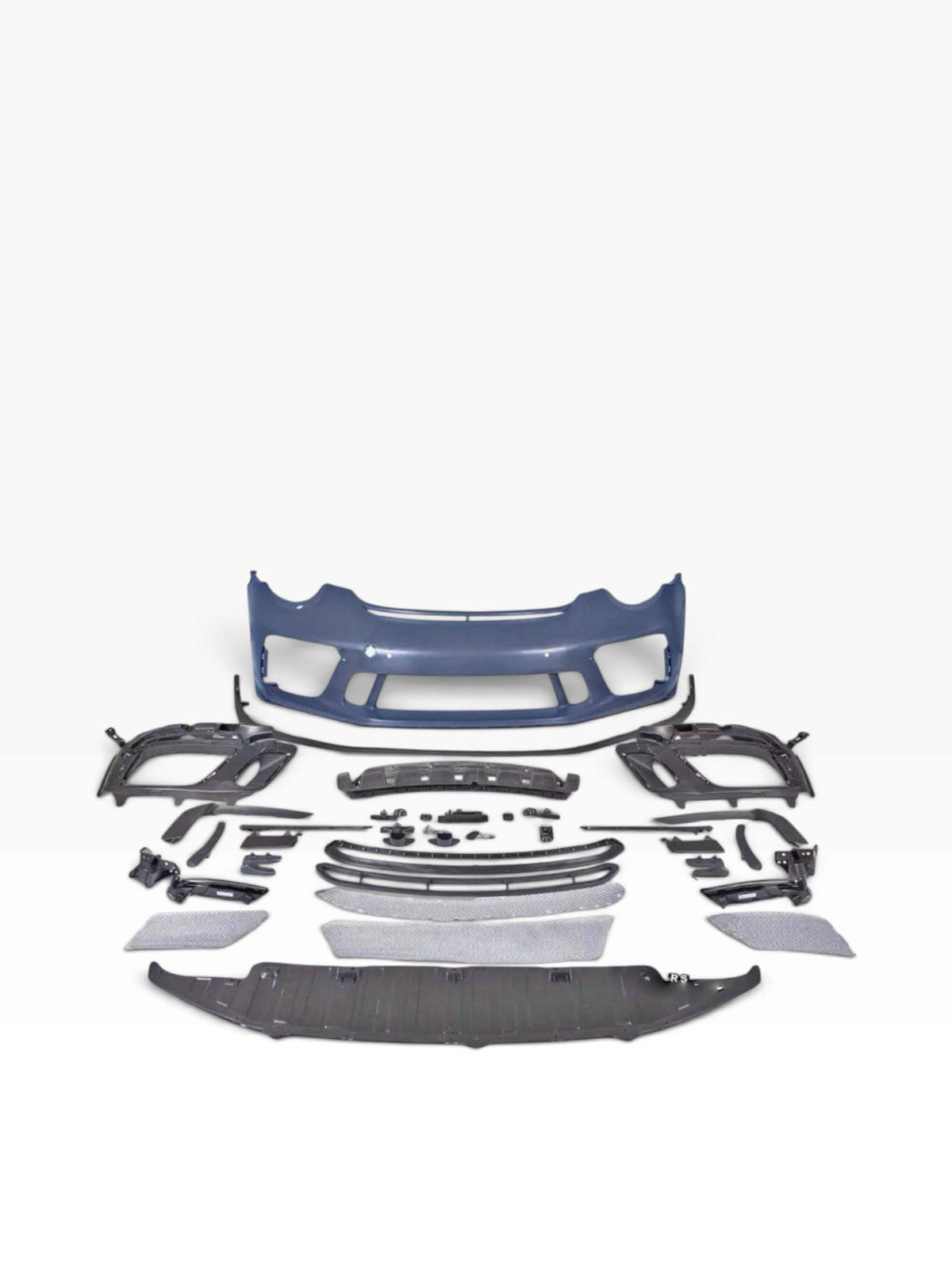 For 2012-2019 Porsche 991 991.2 GT3 Style Front Bumper (with Headlight Washer Holes and DRL)