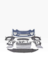 For 2012-2019 Porsche 991 991.2 GT3 Style Front Bumper (with Headlight Washer Holes and DRL)