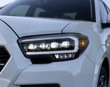 2016-2023 Toyota Tacoma LED Projector Headlights - Alpha-Chrome AlphaRex (NOVA-Series)