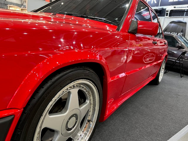 82-93 MERCEDES W201 EVO 1 AMG STYLE FULL BODY KIT PP PLASTIC