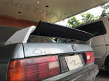 84-91 BMW E30 3-SERIES M3 STYLE REAR TRUNK SPOILER ABS UNPAINT