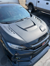 17-22 HONDA FK8 CIVIC 5DR HATCH TYPE-R JS STYLE FRP HOOD