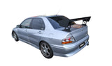 03-06 MITSUBISHI EVO 8 9 BLACK VOLTEX 3 STYLE TRUNK REAR GT WING BOOT SPOILER PLASTIC