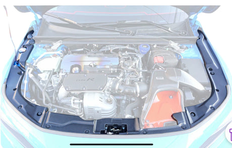 23-25 Honda Civic Type R (FL5) Radiator Cooling Plate (Dry Carbon Fiber - Matte)